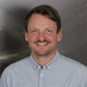 Innendienstmitarbeiter und Umweltingenieur Felix Hopp